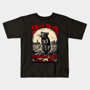 Black Death on Tour [Variant] Kids T-Shirt